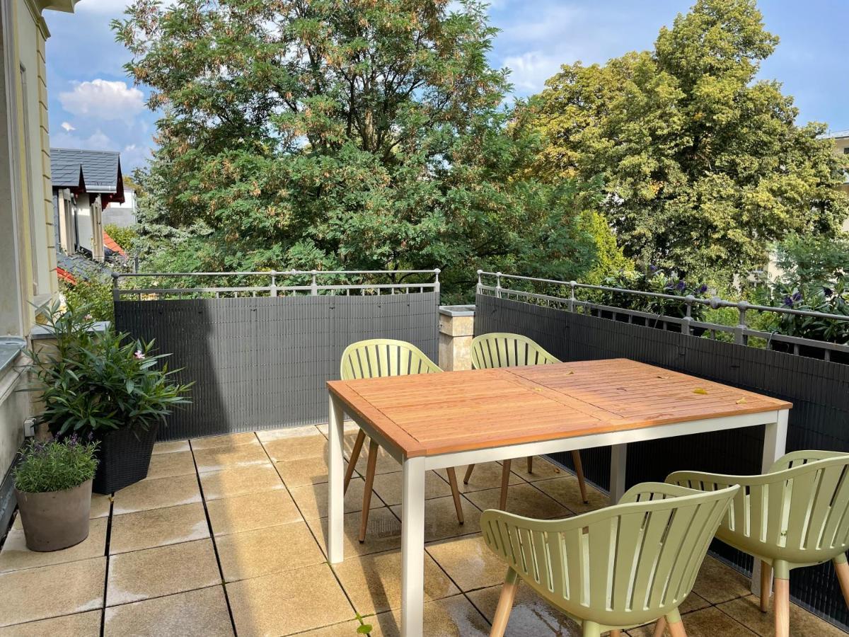 Helle Terrassenwohnung In Traumlage Von Dresden Exterior foto